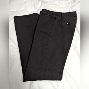 Banana Republic 6L Martin Fit Black Lined Trousers